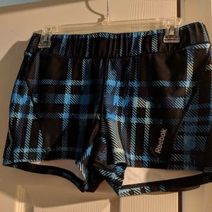 2 pair! REEBOK spandex SHORTS exercise volleyball